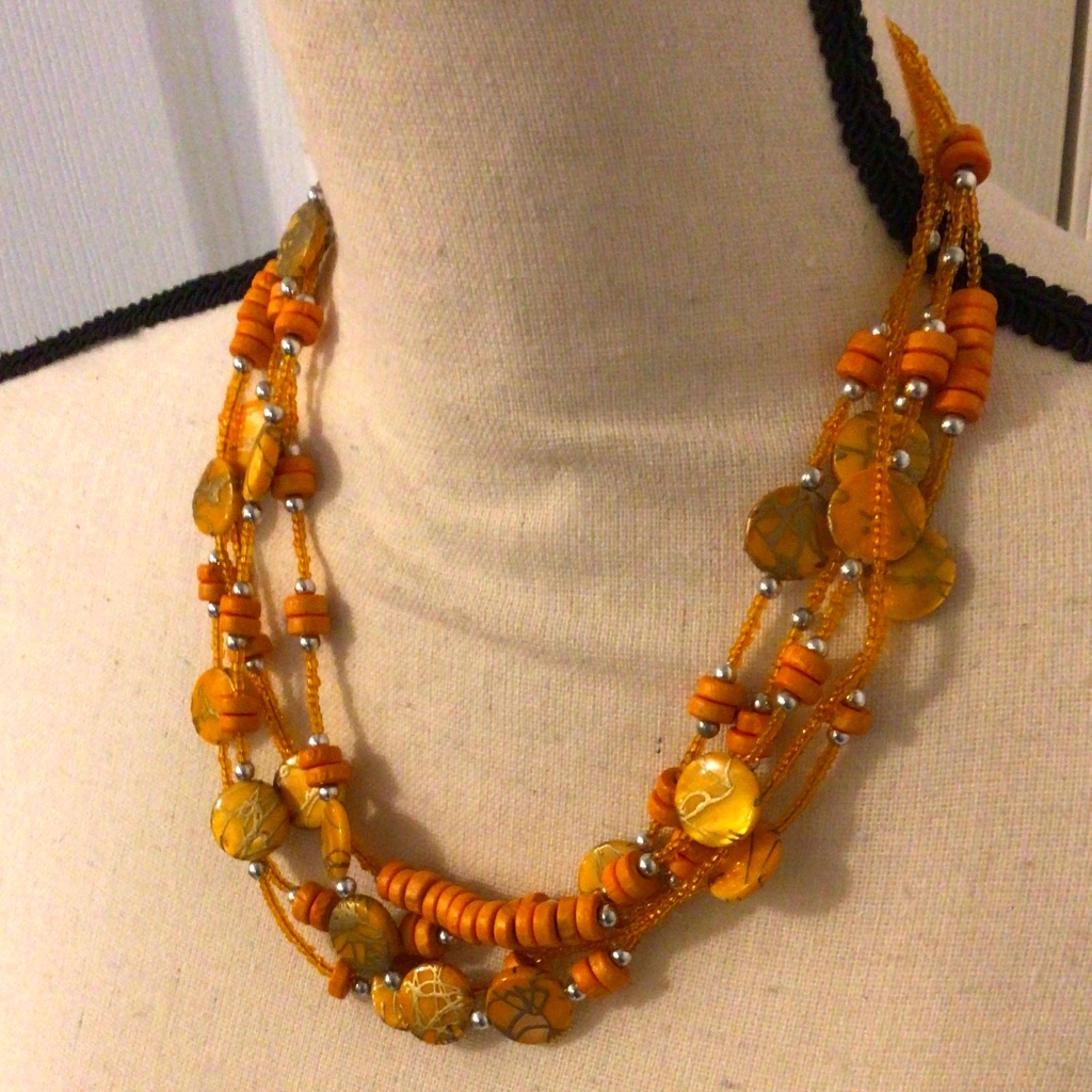 Handmade Ladies Beaded Necklace